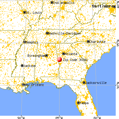 It also has a slightly less than average population density. 30241 Zip Code (LaGrange, Georgia) Profile - homes