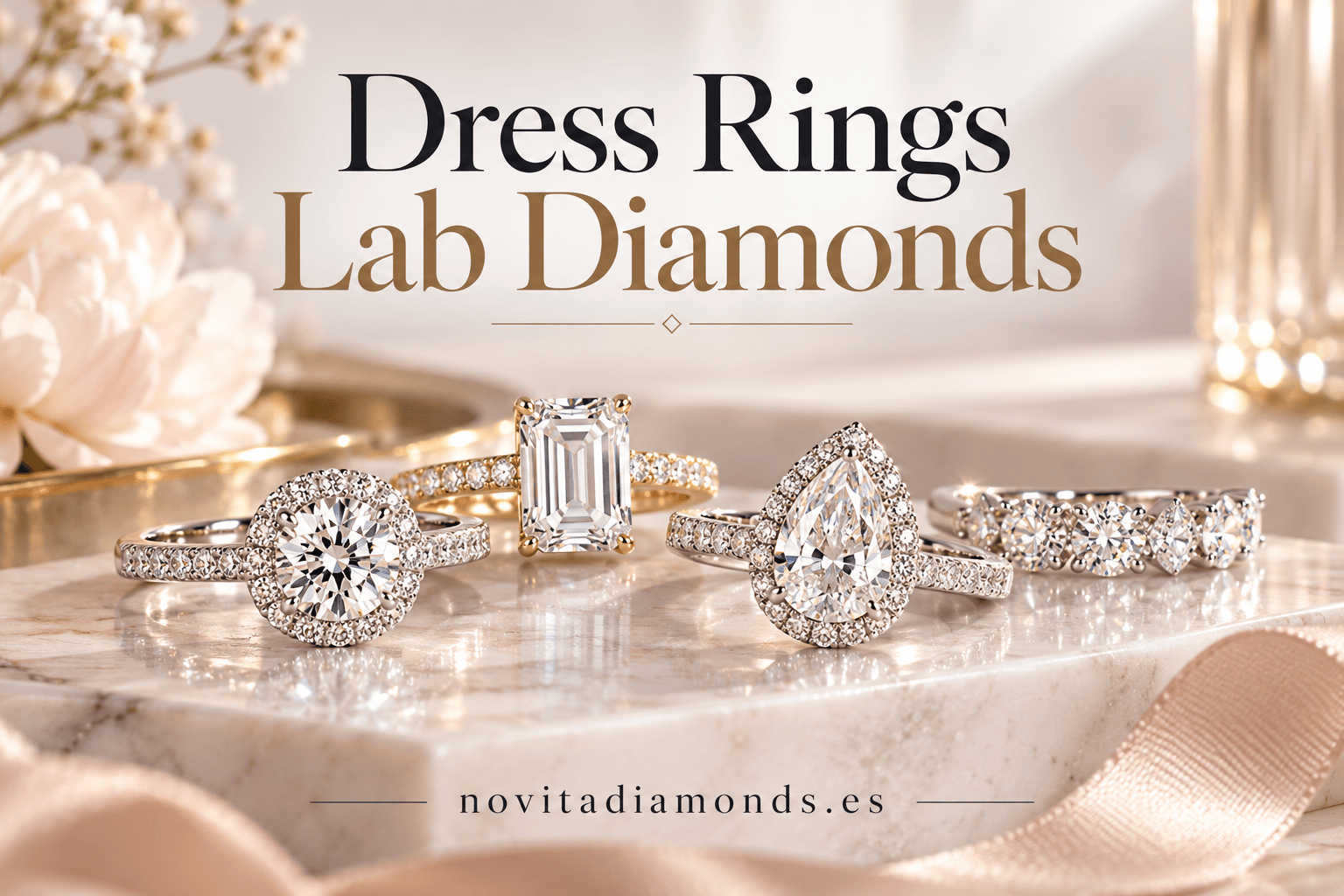 Dress Rings Lab Diamonds Fine Jewellery for Modern Women