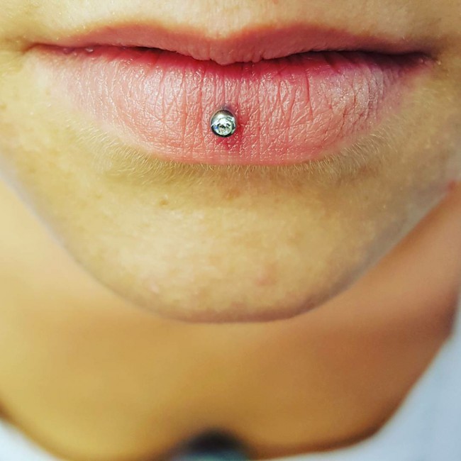 How much do you know about lip piercings? Lip Piercing Guide 18 Types Explained Pain Level Price Photo
