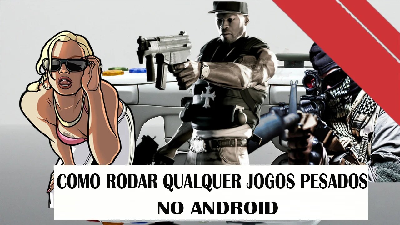 Como RODAR qualquer JOGO pesados no Android/sem travamentos e sem lags