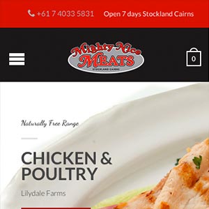 Mighty Nice Meats Mobile view