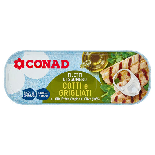 Facile e veloce, provate la nostra ricetta dei filetti di sgombro al forno! Filetti di Sgombro Grigliati all'Olio Extra Vergine di