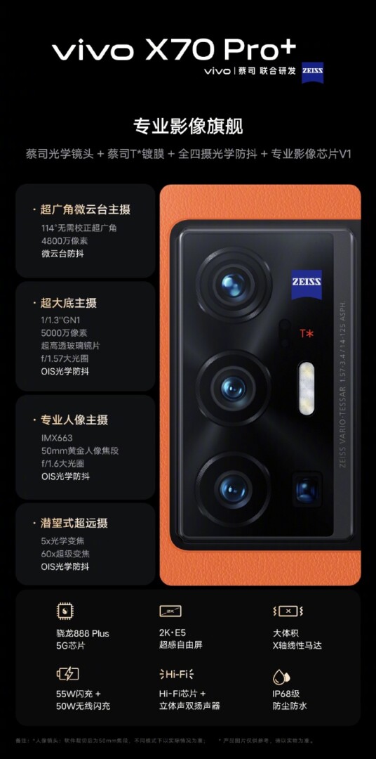 914101ec47c52b48a7b6ccc6f5a76f1f - vivo X70 系列全方位發表 超大杯首款支援 IP68 功能