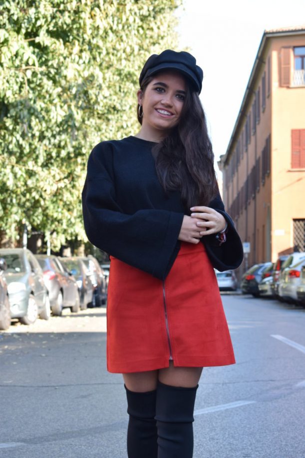 Botas mosqueteras de licra y gorra - Pink Lovely