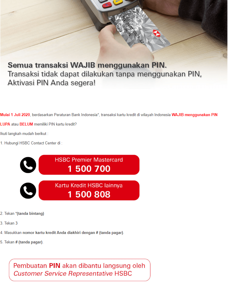 Cara aktivasi pin kartu kredit mega. Pengingat Aktifkan Pin Kartu Kredit Anda Sebelum 1 Juli 2020 Pinterpoin