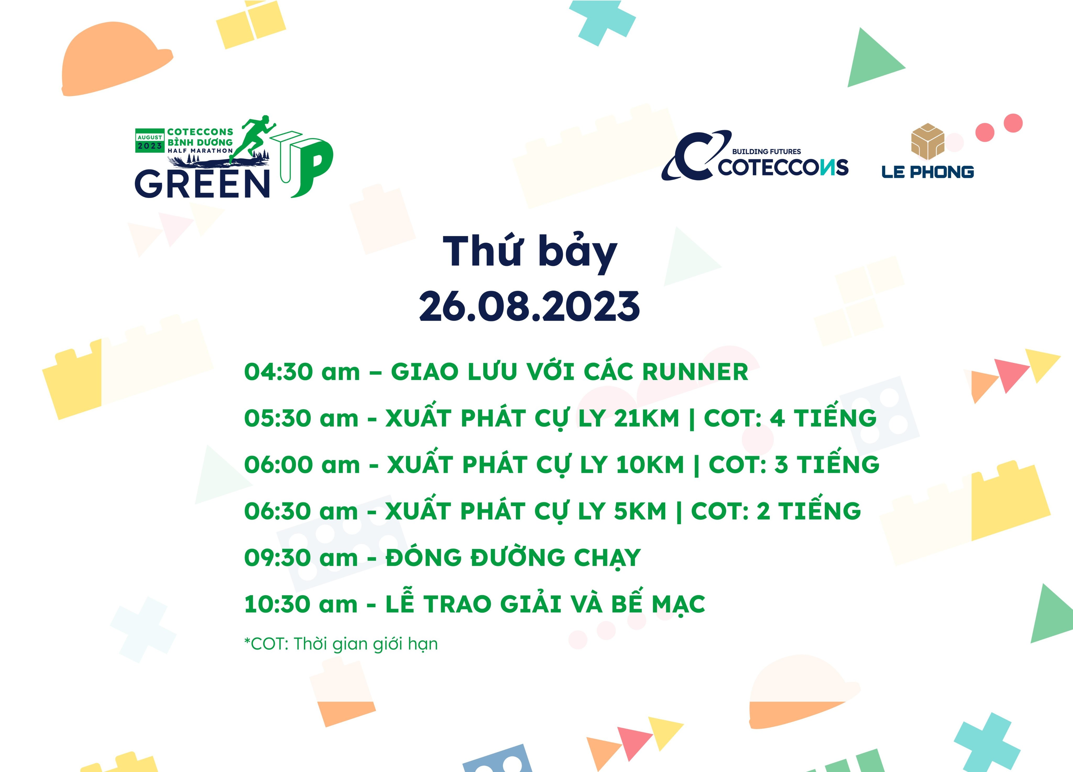 Sự Kiện Giải Chạy Bộ Giải Chạy Coteccons Bình Dương Half Marathon (Cross-Country) Năm 2023 5