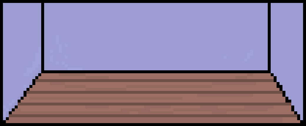 Bring an artful blur to the background. Empty Room Pixel Art Maker