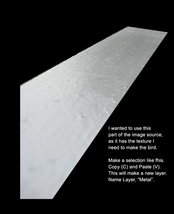 как рисовать текстуру металла