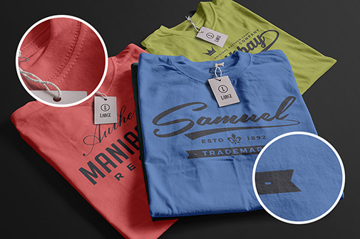 Free mockup bundles, sets and whole collections. Folded T Shirt Mockup Set Download Psd Template