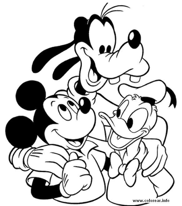40 free goofy coloring pages printable . Mickey Mouse And Goofy Coloring Pages Free Image Download