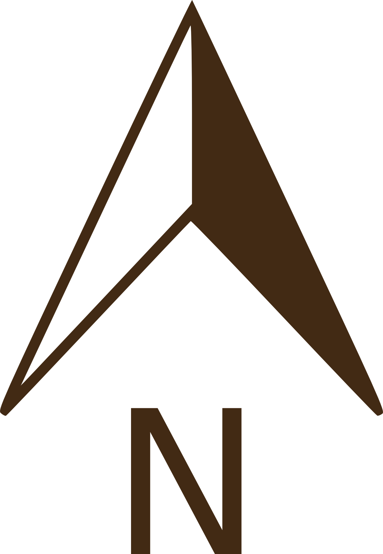 Download this svg and png north arrow icon today. North Mark Arrow Drawing Free Image Download