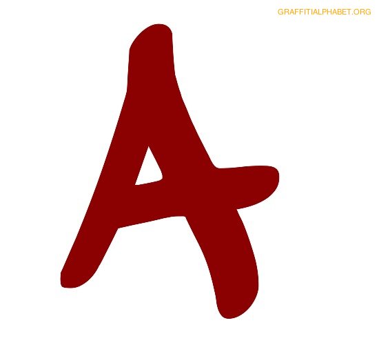 This alphabet is in uppercase and the bold letters are ideal for stamping and decorating. Printable Blue Alphabet Letters Free Image Download