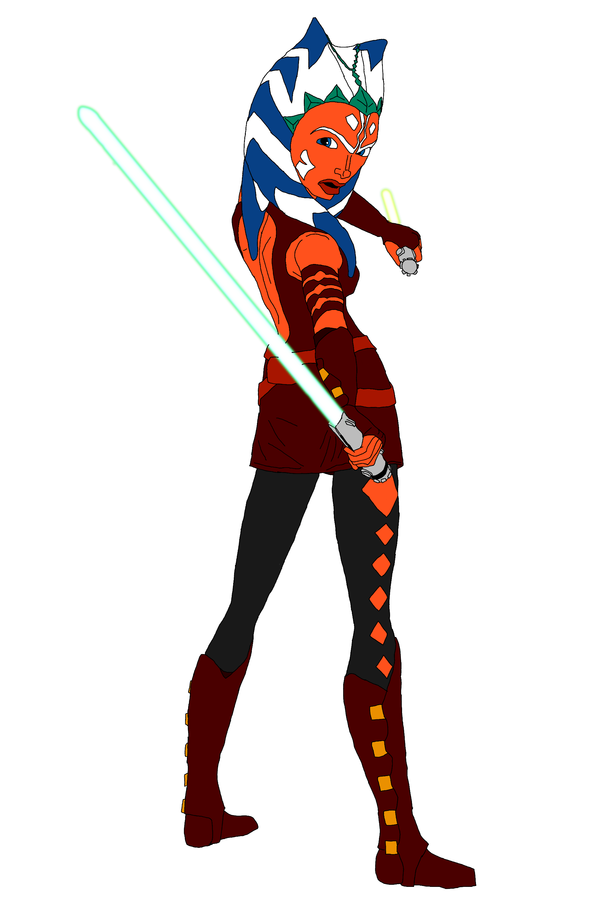 Before sharing sensitive information, make sure you're on a federal government site. Ahsoka Tano New Look drawing free image