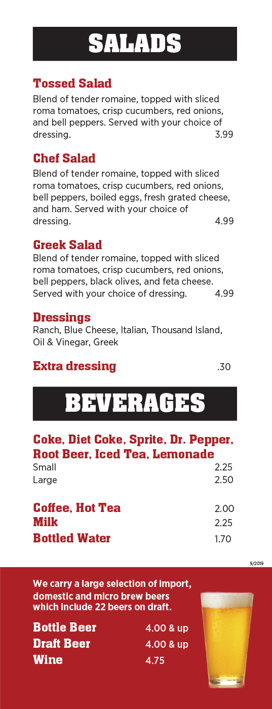 Come in for our delicious appetizers, . The Pizza Barn, Edgewood, NM - Pizza Barn Menu