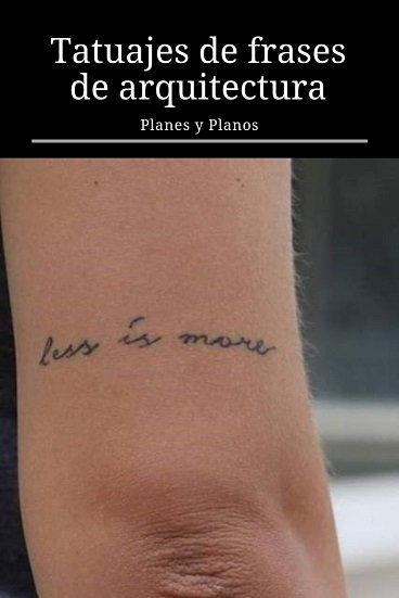 Las 50 Mejores Ideas De Tatuajes Para Arquitectos Planes Y Planos