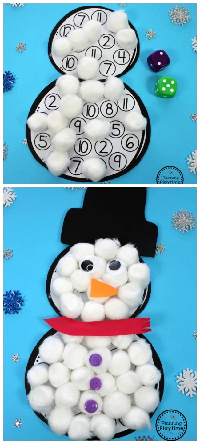 Snowman Theme Preschool Planning Playtime