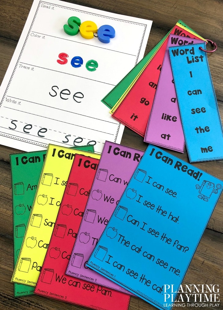 Plan for reading fluency