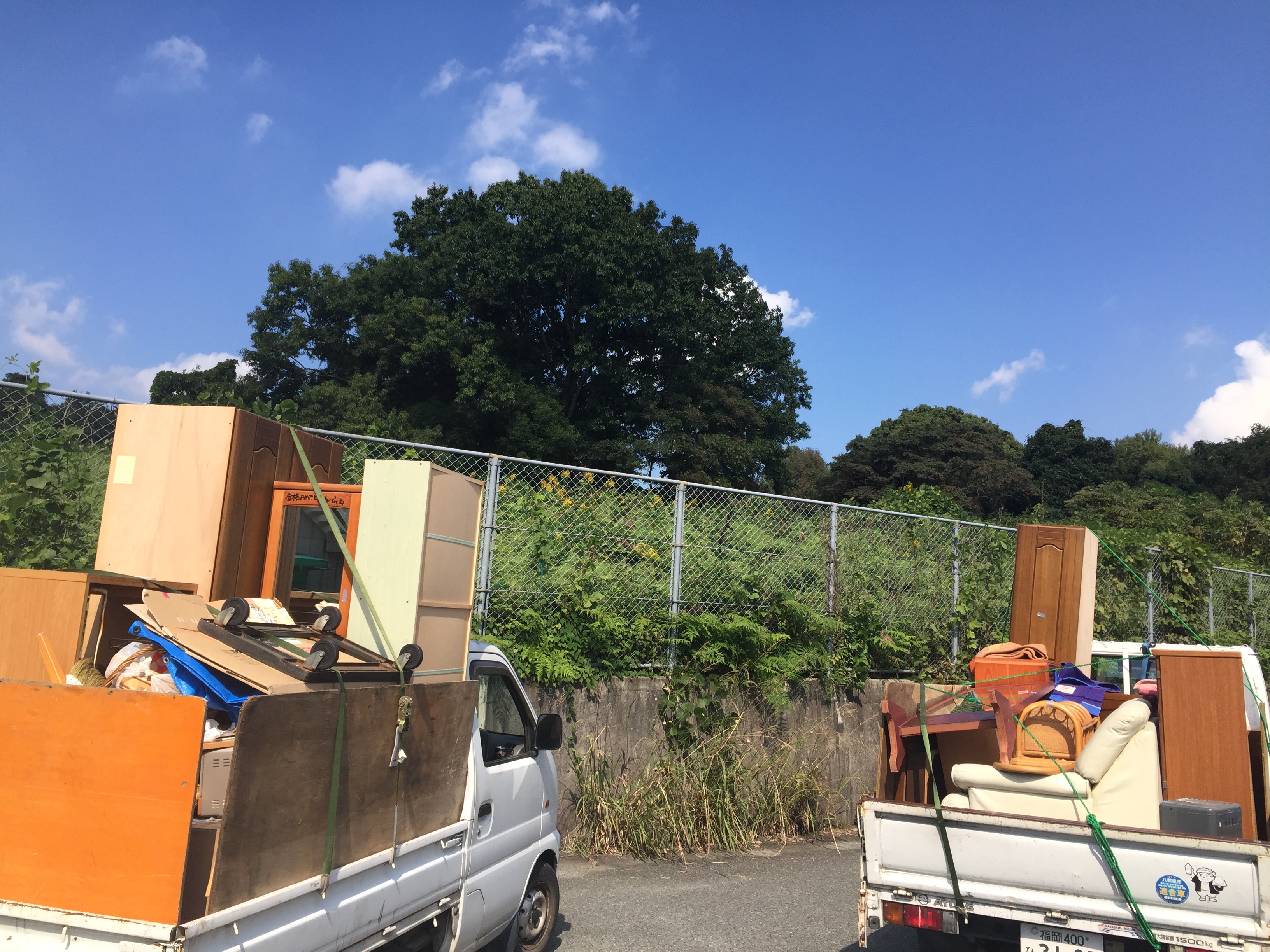 篠栗町不用品回収2トン