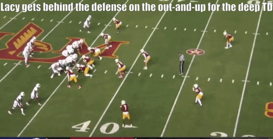 Scouting Jets UDFA large receiver Caullin Lacy