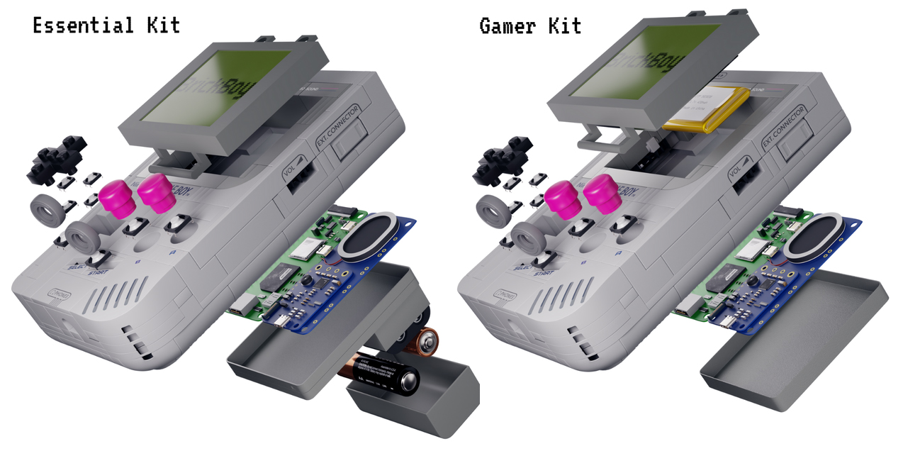The BrickBoy kit turns Lego’s Game Boy into a handheld emulator
