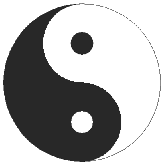 Yin Und Yang Und Buddha