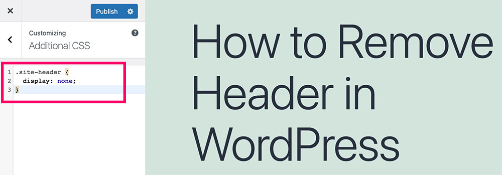 Adapun yang dibahas antara lain: How To Remove The Header In Wordpress 3 Methods Pluginsforwp