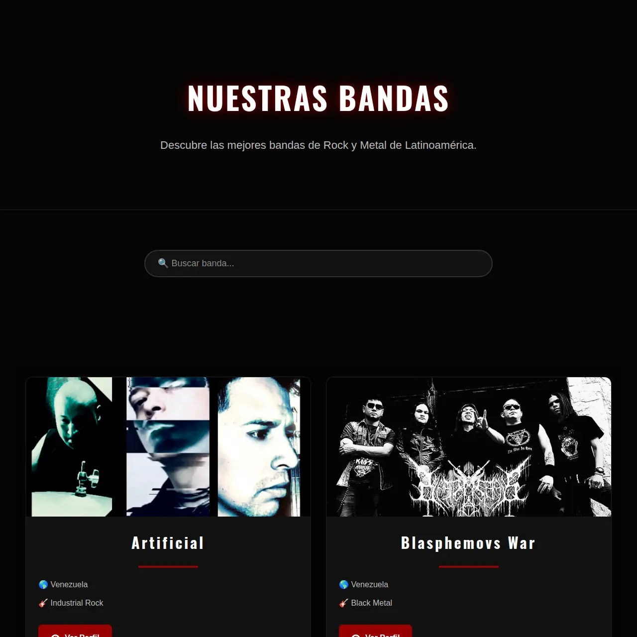 ⚡ Plugmetal Magazine estrena una nueva herramienta para la gestión de su elenco de bandas.