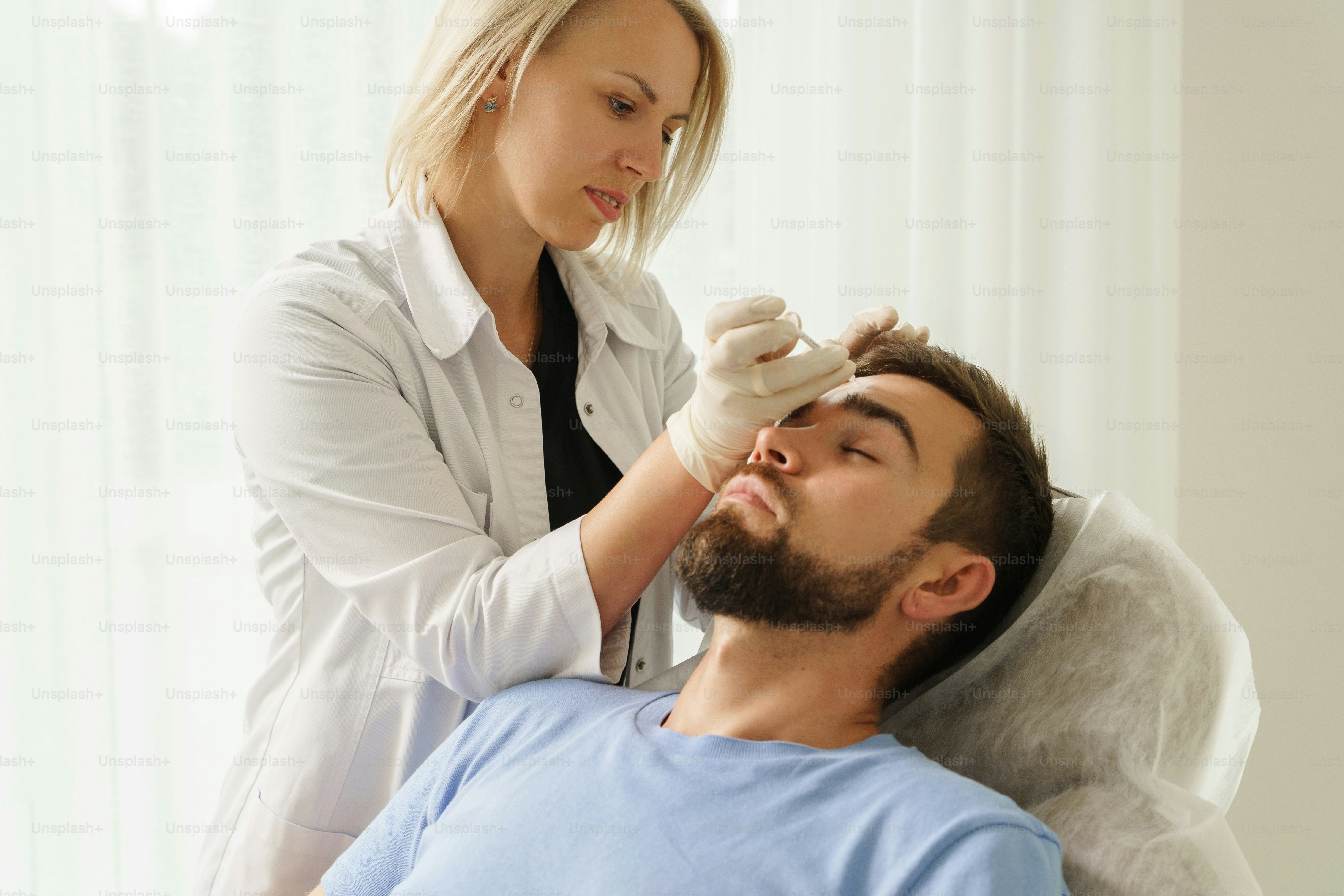 Microneedling Forehead Wrinkles
