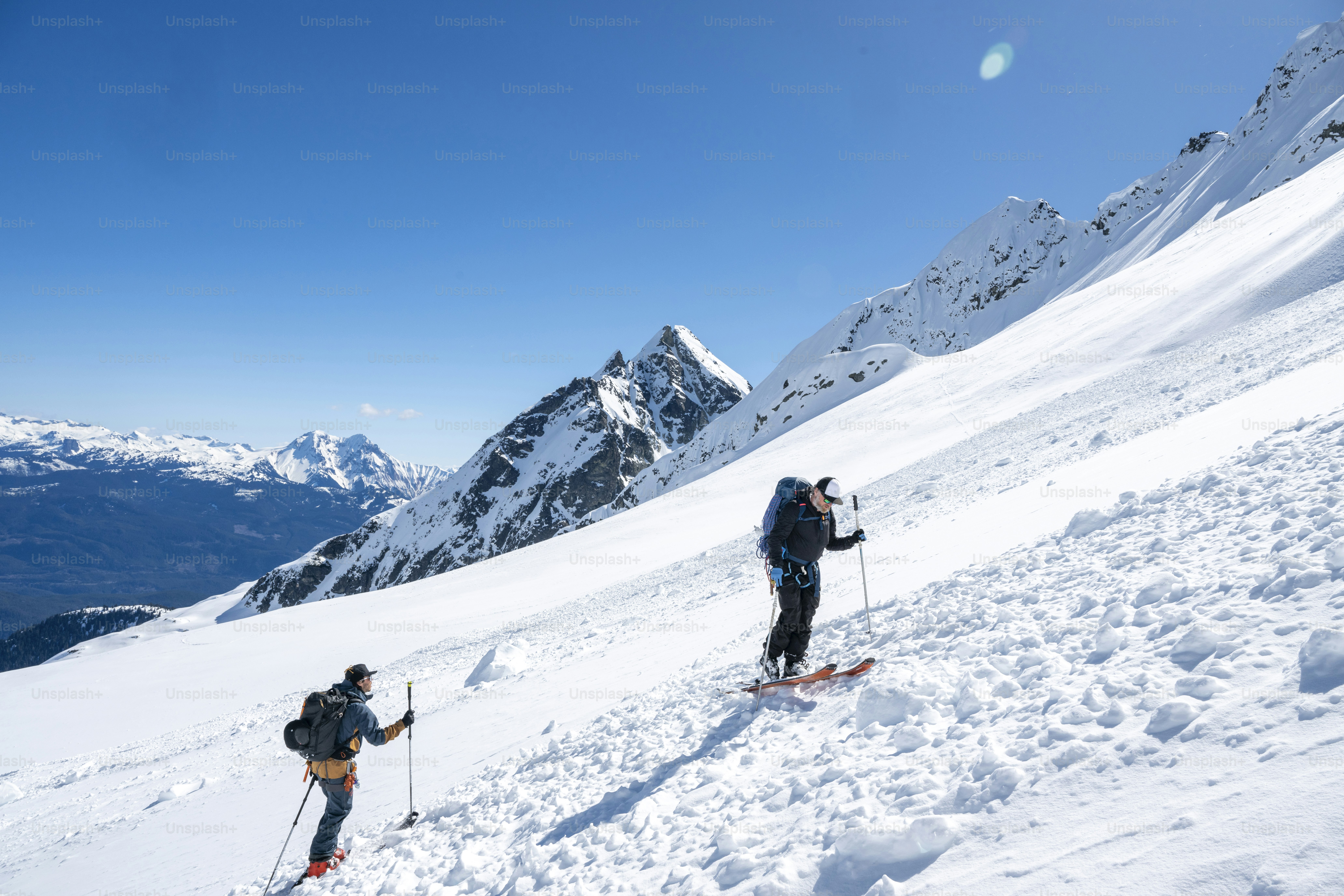 Backcountry Skiers Carry a Variety of Safety Gear
