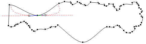 Линии, опорные или узловые точки фигур Word нарисовать точку в ворде
