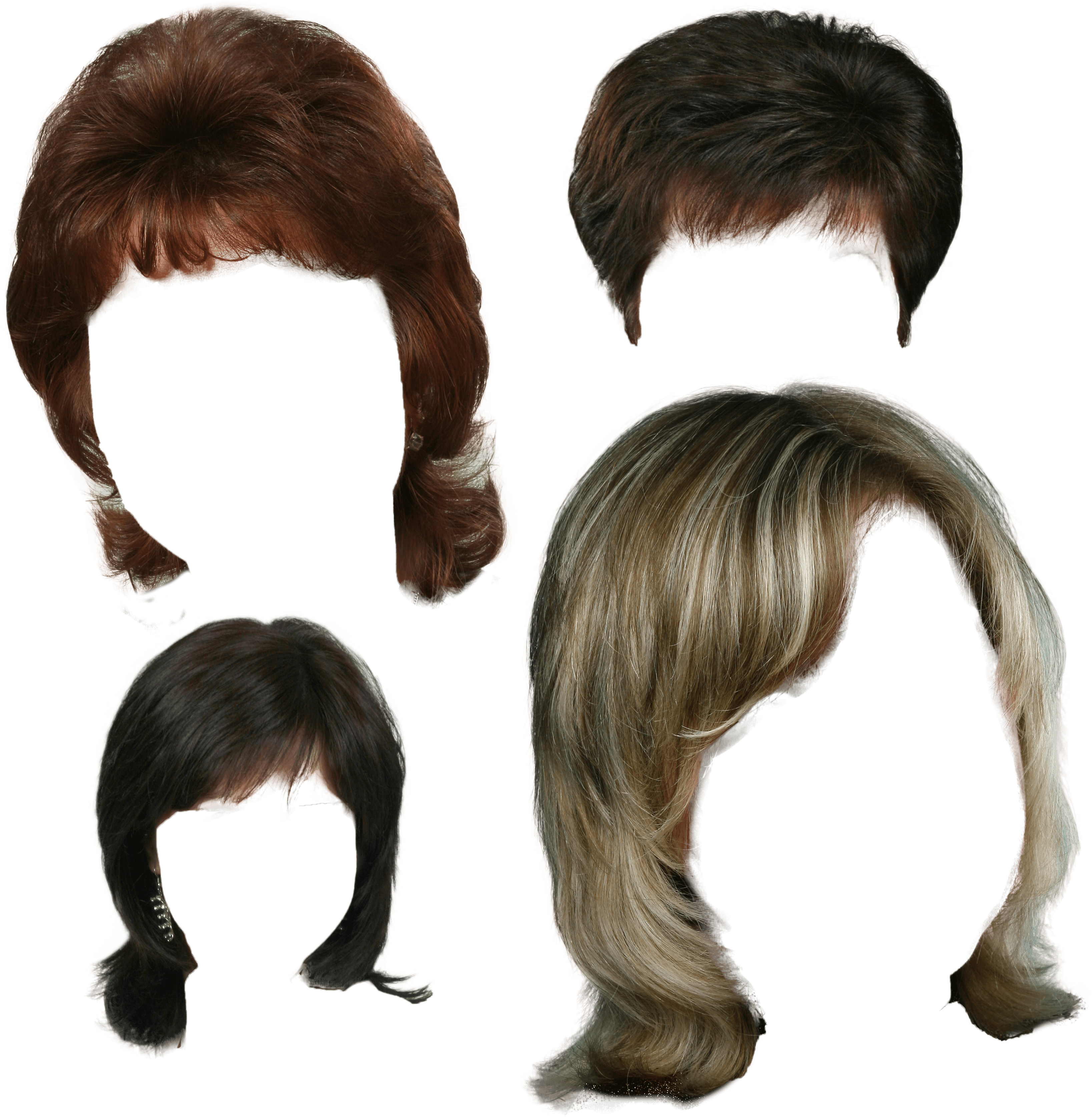 Great tips on how to straighten coarse black hair with a flat iron using great technique. Hair Wig Png