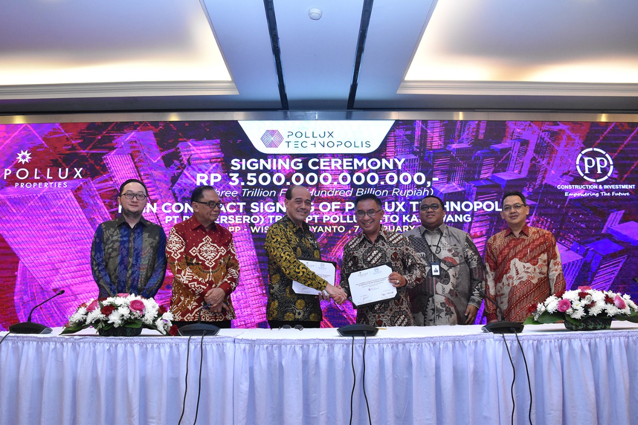 PT PP Menangkan Kontrak Rp3,5 Triliun Bangun Pollux Technopolis di Karawang  Jawa Barat – Pollux Properties Indonesia