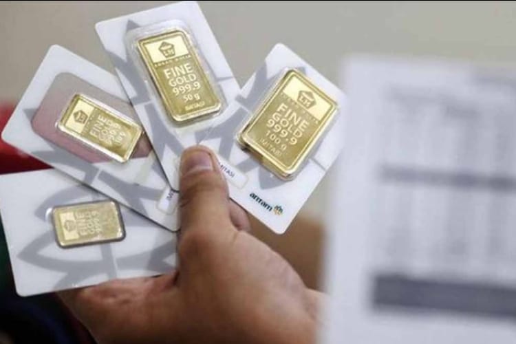 Harga Emas Antam Naik Tipis, Termahal Rp 898,6 Juta | Pontas