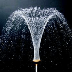 Si llevas el tinte de biomedio. Chorro De Agua Palmera Poolgeyser