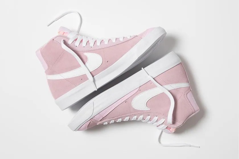 nike blazer vintage pink
