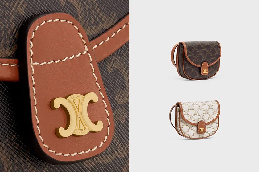 CELINE Triomphe Canvas 經典手袋，推出全新迷你款！