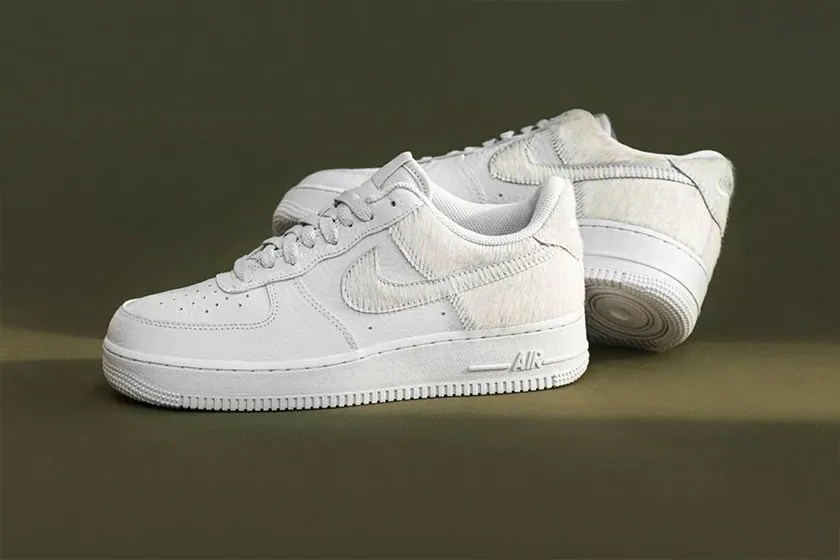Nike 把Air Force 1 加入這個奢華細節，極簡中保持與眾不同！