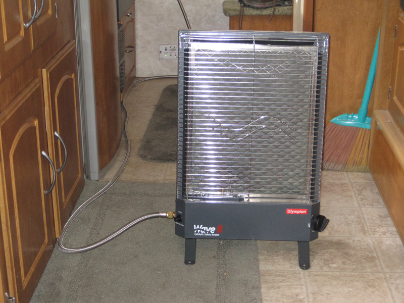 Olympian Wave 8 LP Gas Heater PopUpBackpacker