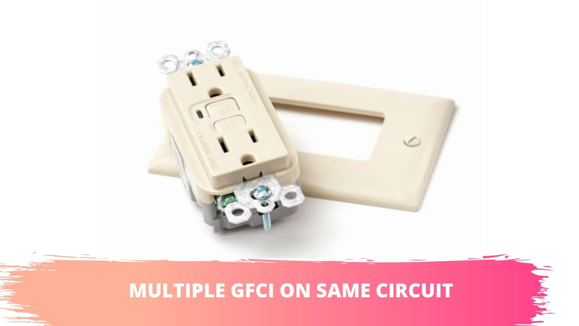 how to connect two gfci outlets together Wiring Work
