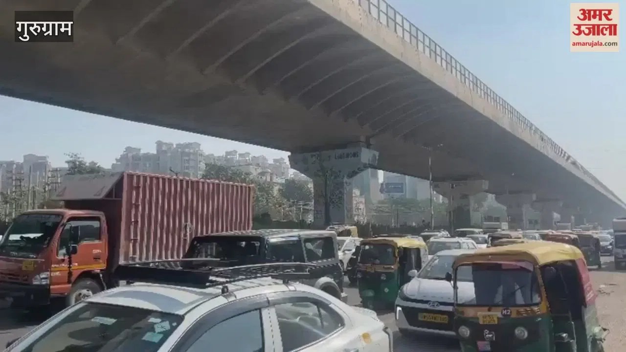 Gurugram: एलिवेटेड रोड ने गुरुग्राम पहुंचना आसान, बादशाहपुर में सर्विस लेन से बढ़ रही लोगों की परेशानी  Latest Haryana News