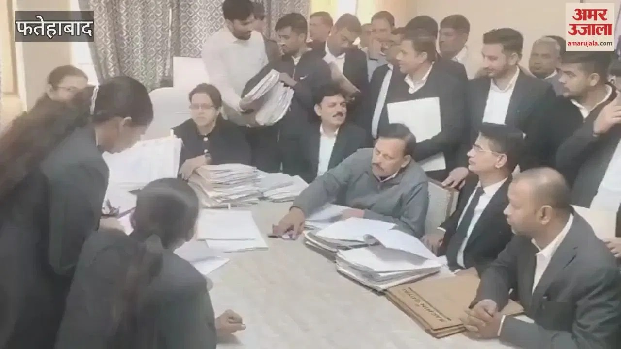 फतेहाबाद जिला व उपमंडल स्तर पर चौथी नेशनल लोक अदालत का आयोजन, न्यायाधीशों ने की मामलों की सुनवाई  Haryana Circle News