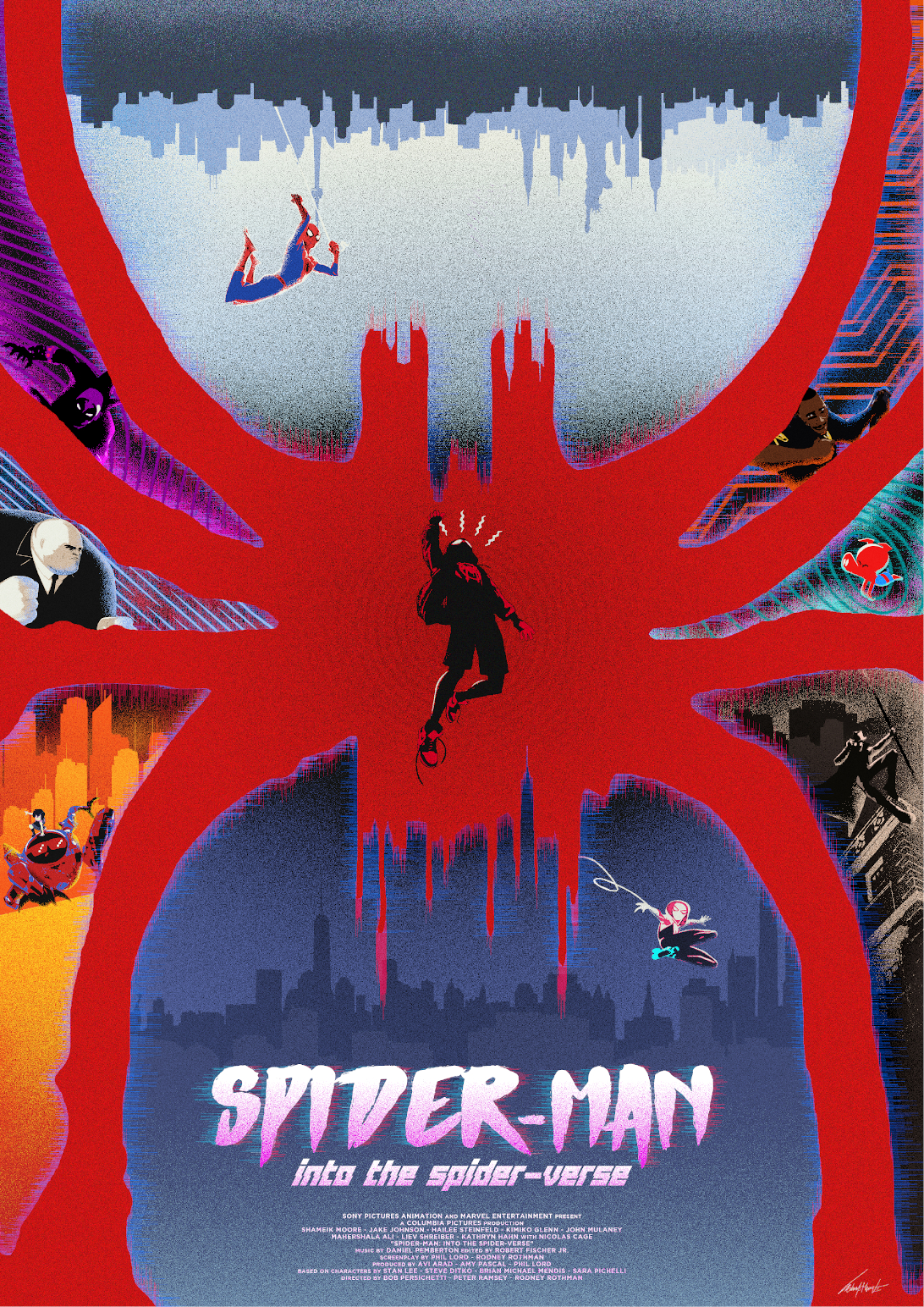 Meanwhile, phil lord and chris miller will be credited as writers on the project. It Always Fits - Spider-Man: Into the Spider-Verse - PosterSpy