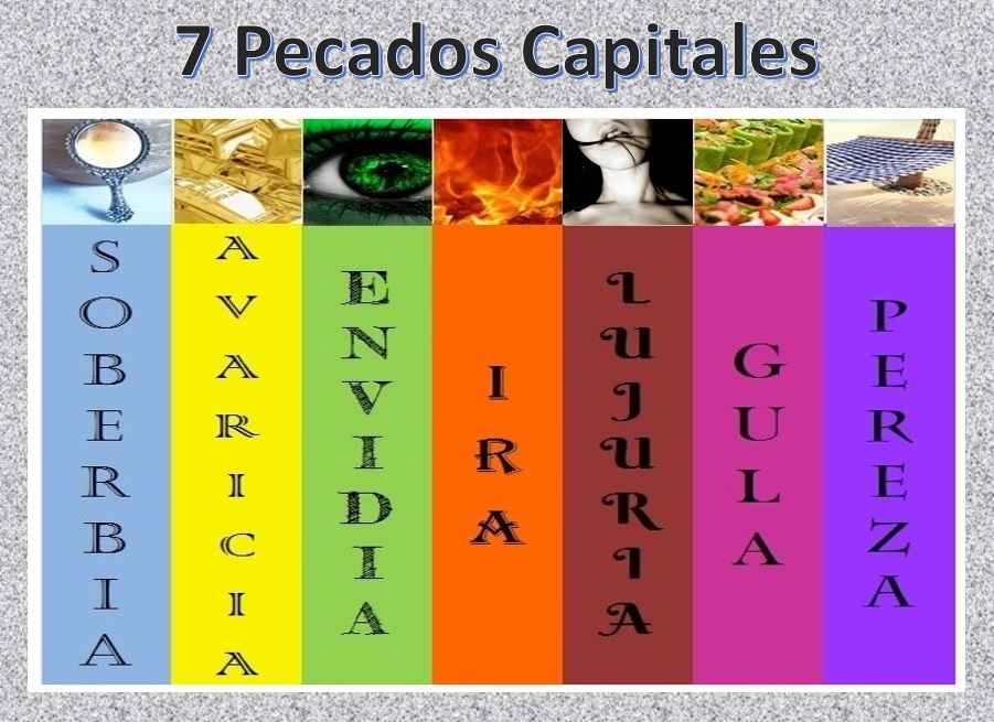 Los Siete Pecados Capitales Y Sus Significados Postposmo
