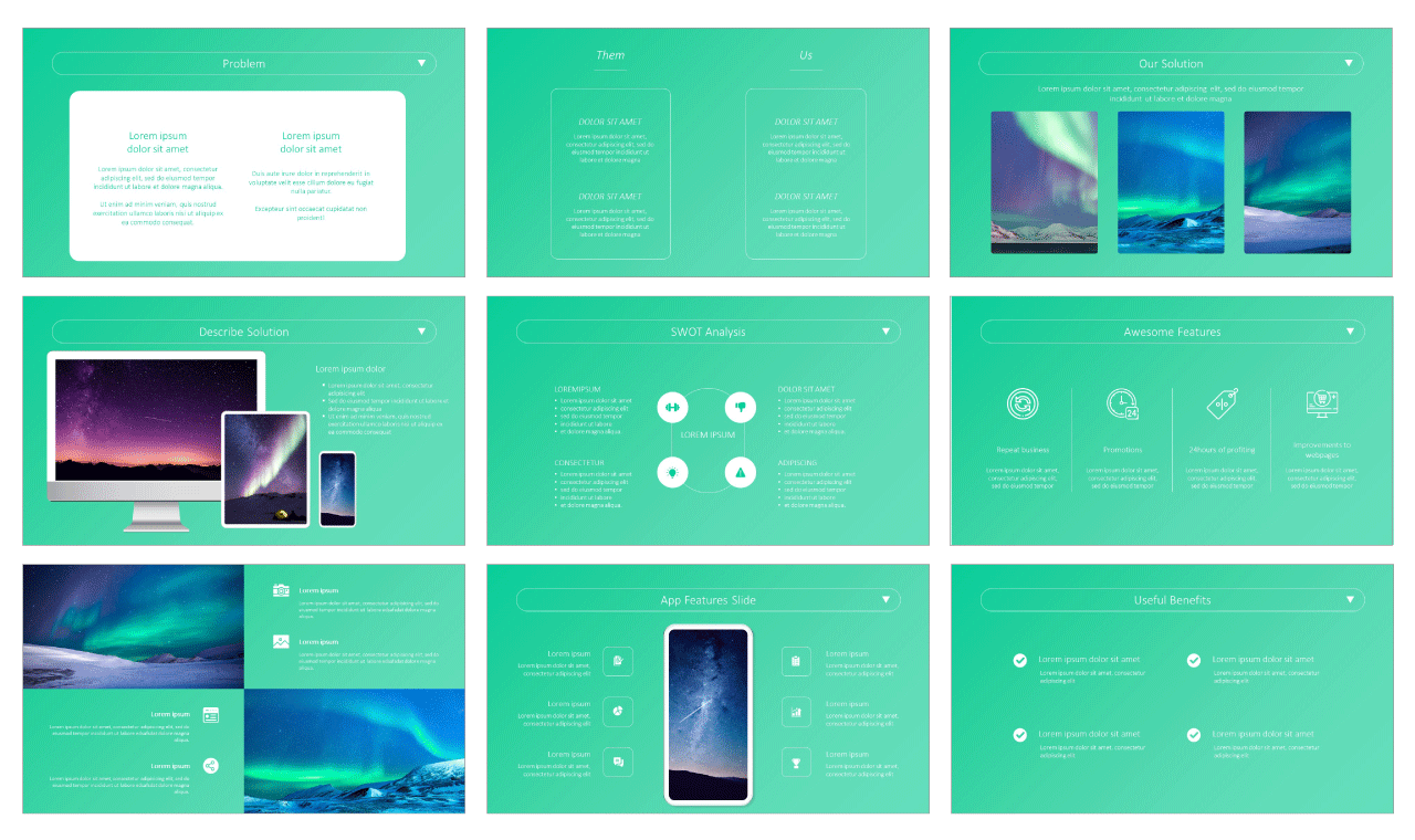 Present your designs to your firm or clients using this powerpoint presentation mockup made by alexandr reznik. App Web Showcase Free Powerpoint Templates Google Slides Themes