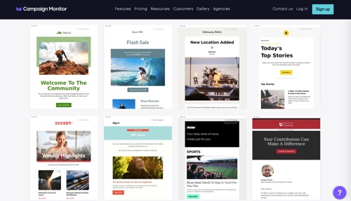 Get yours from +1000 possibilities. 275 Free Responsive Email Templates Practical Ecommerce