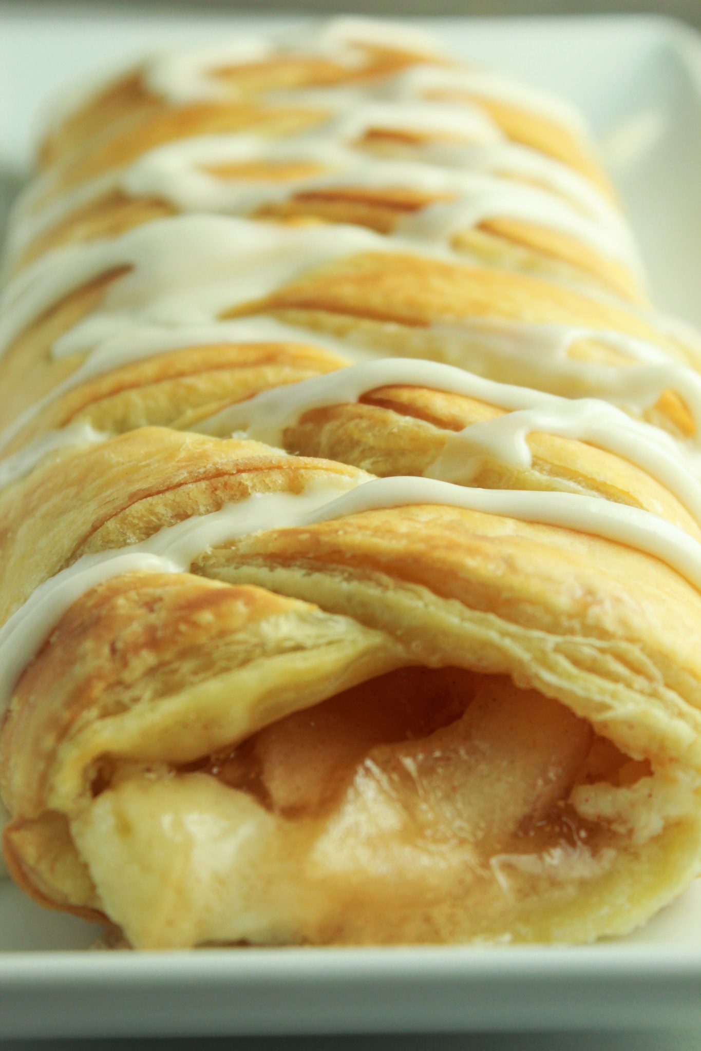 Apple Cream Cheese Breakfast Braid Practically Homemade