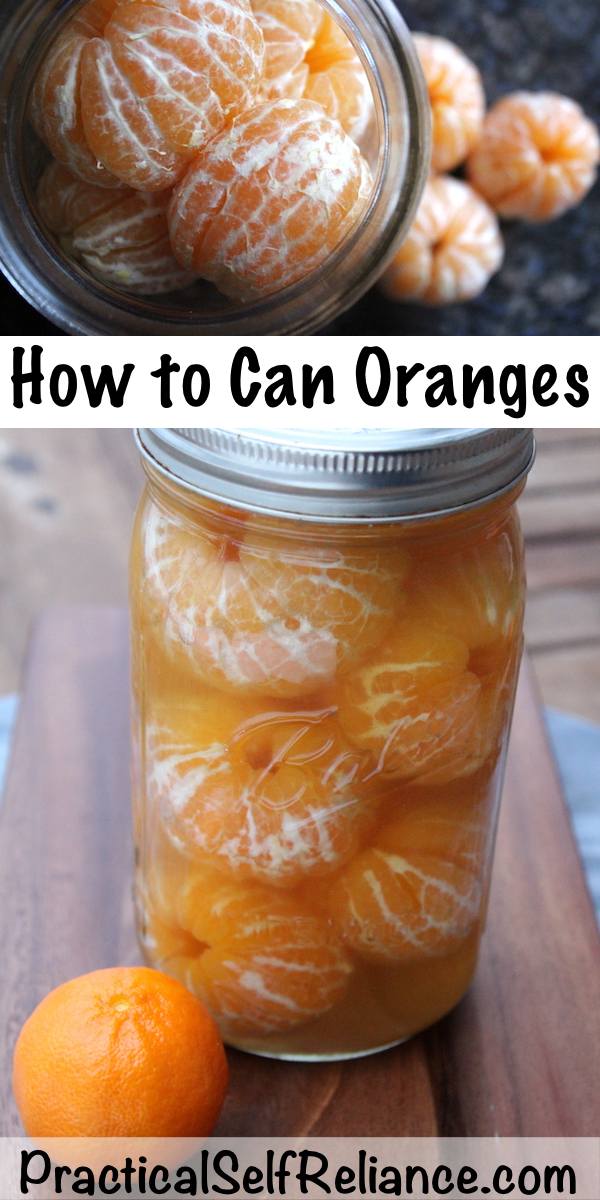 Canning Oranges