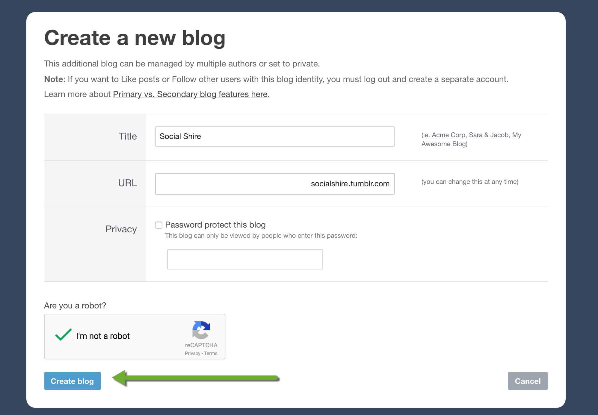 How to move your Tumblr blog from one account to another? | Guide