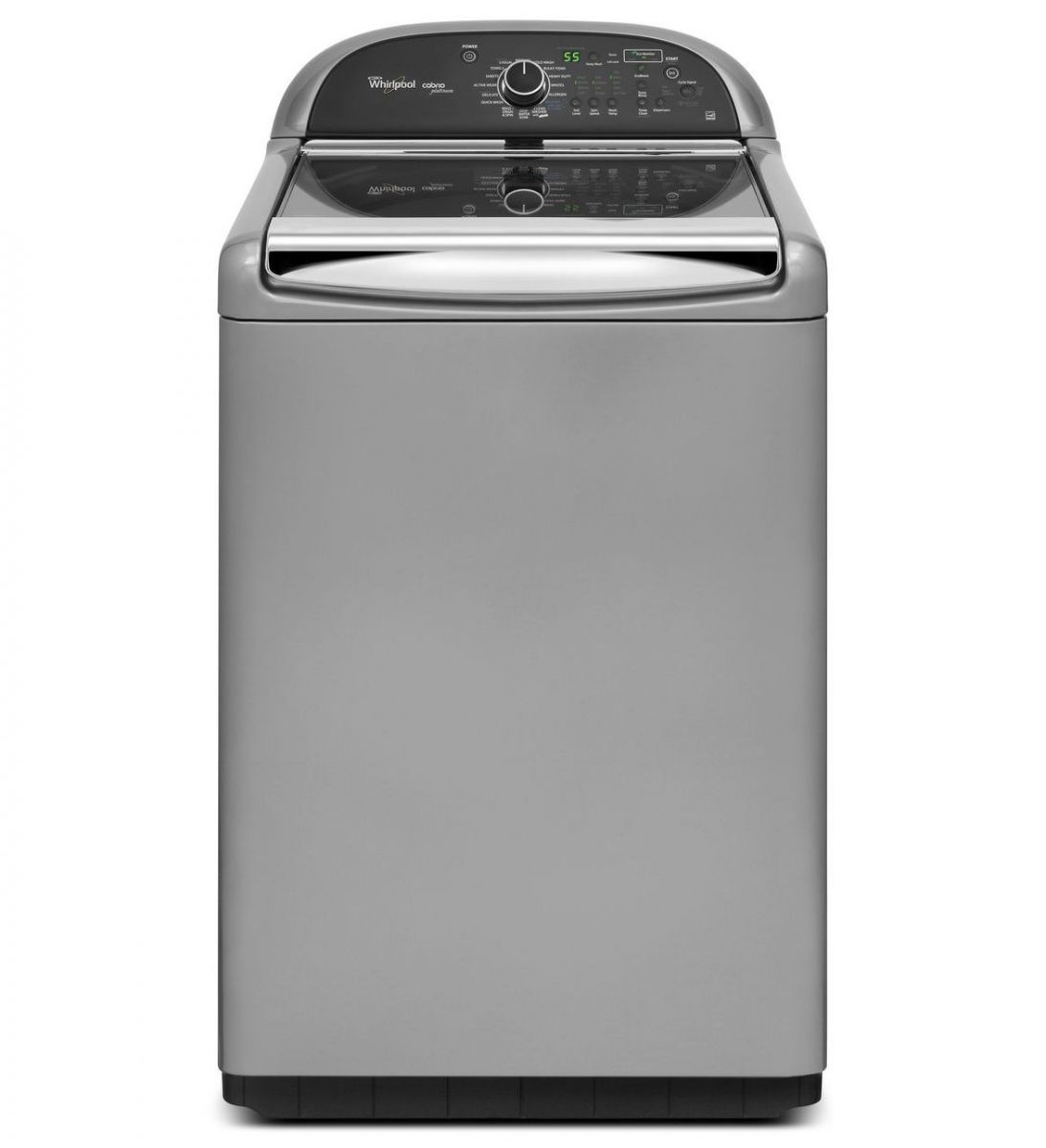 The top washer and dryer brands . Whirlpool WTW8900BC0 CabrioÂ® Platinum 4.8 cu. ft. HE Top Load Washer