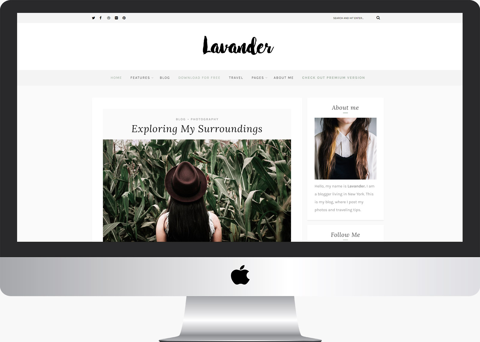 It's customizer powered, seo friendly and compatible with major page . Lavander Lite Free Lifestyle Wordpress Theme Premiumcoding